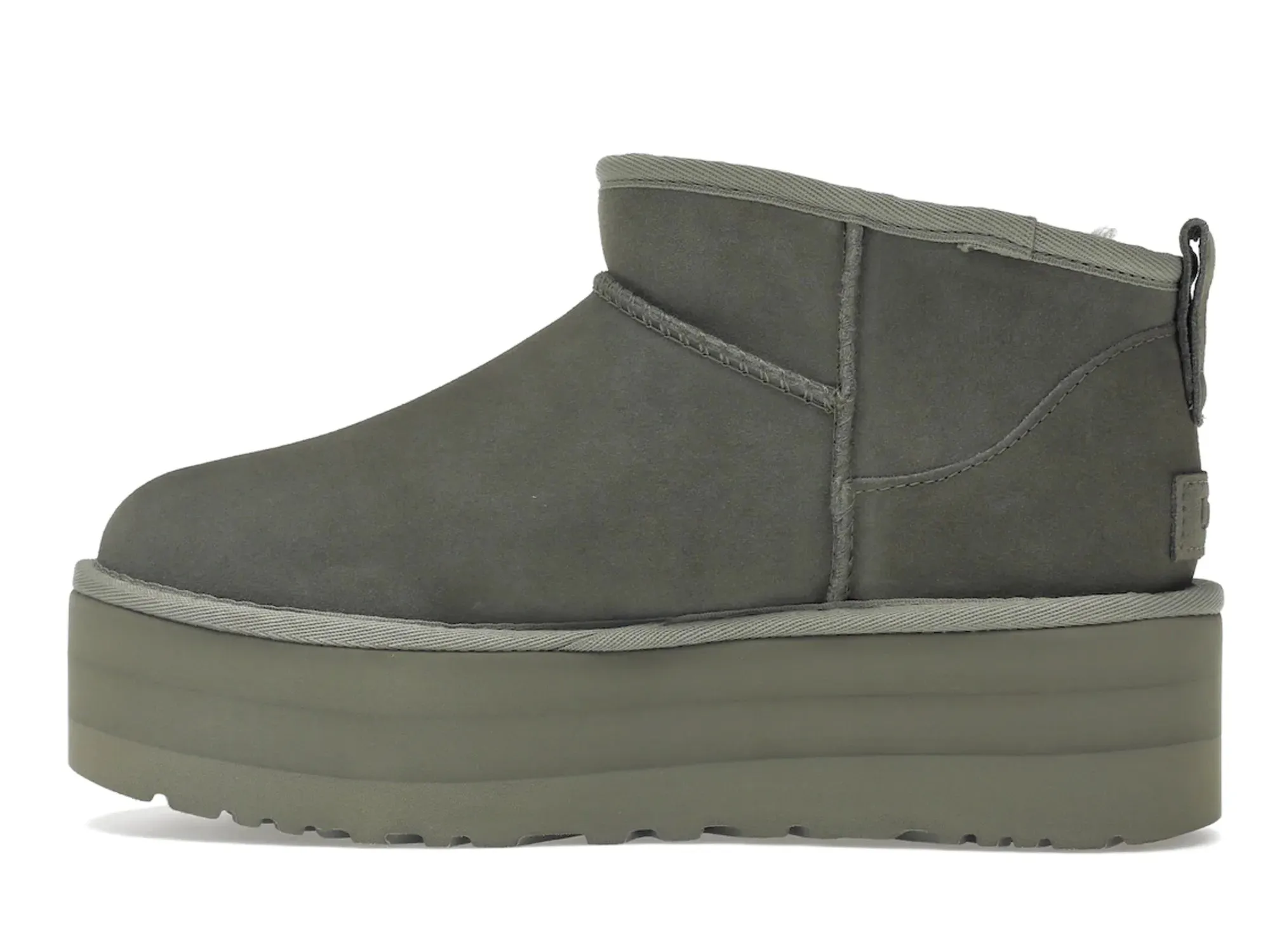 UGG Classic Ultra Mini Platform Boot "Moss Green"