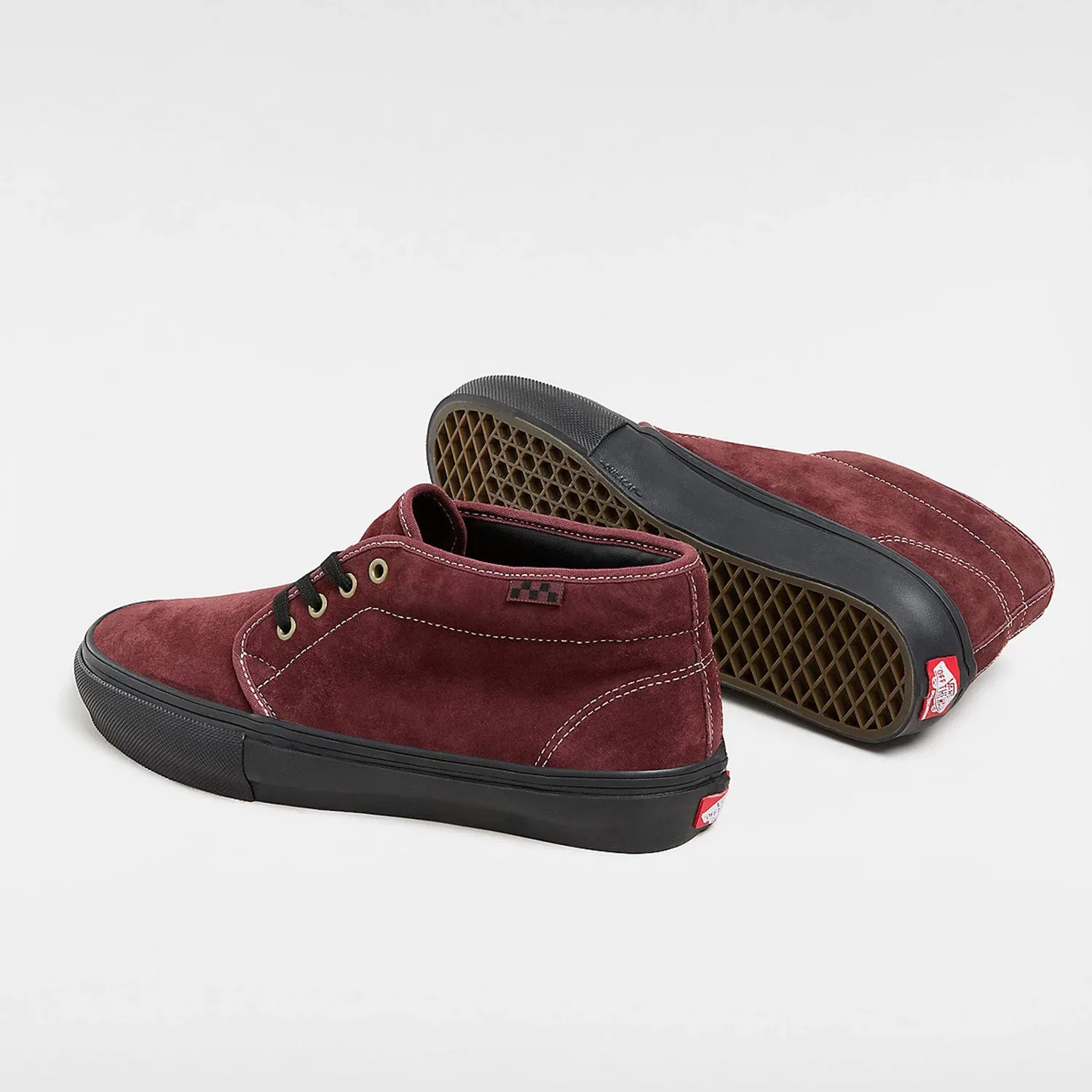 Vans Skate Chukka Dark Red/Black