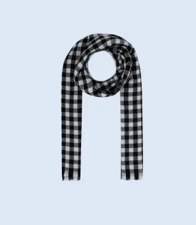 WA1138-BLACK-Scarf For Women