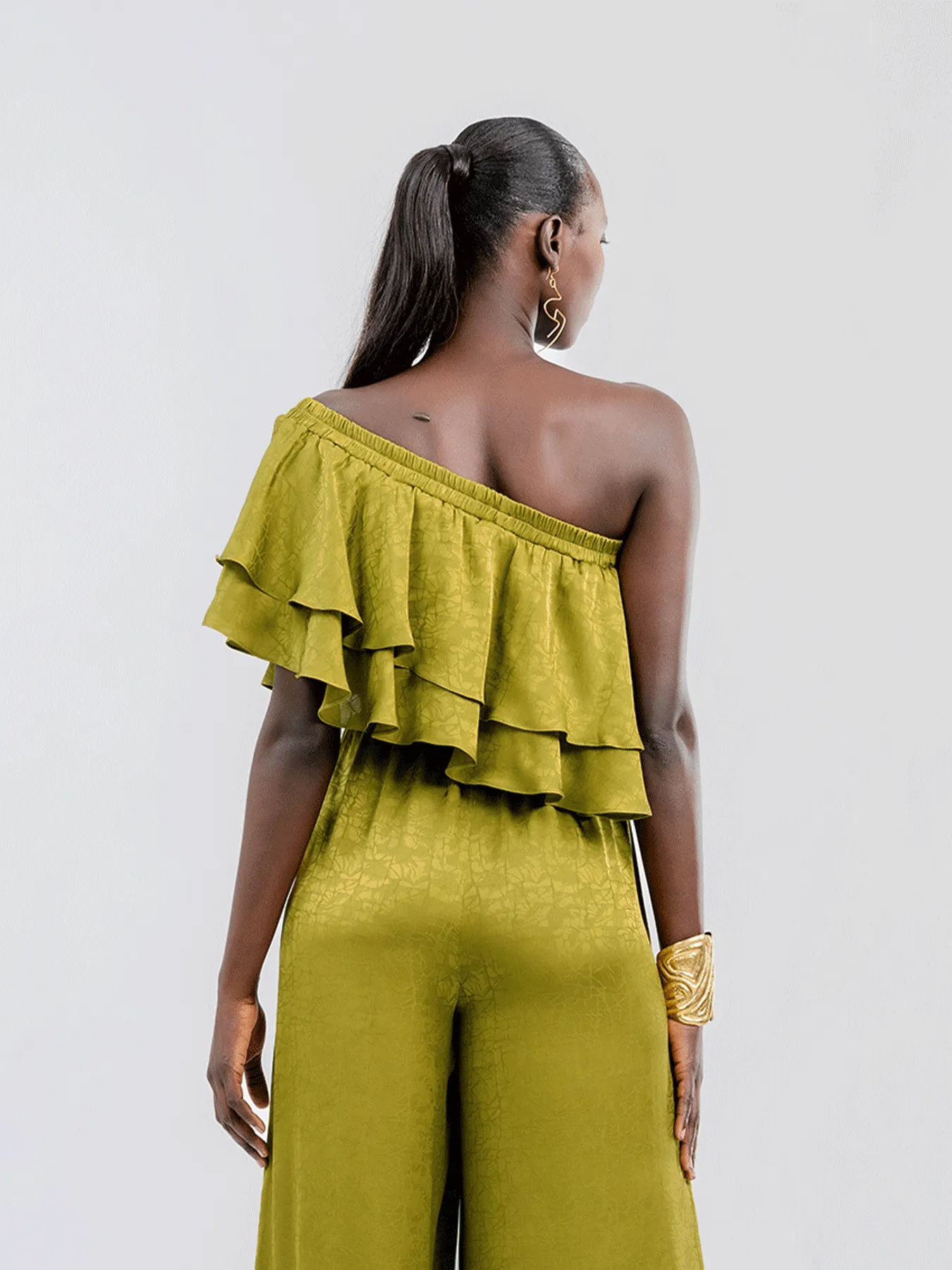 Wairu Top  - Ayel Olive